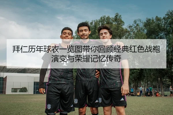 拜仁历年球衣一览图带你回顾经典红色战袍演变与荣耀记忆传奇